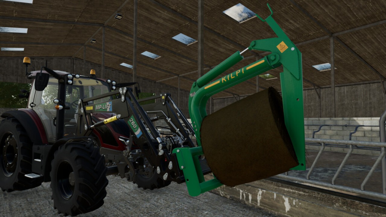 Kilpi 895 Bale Grab