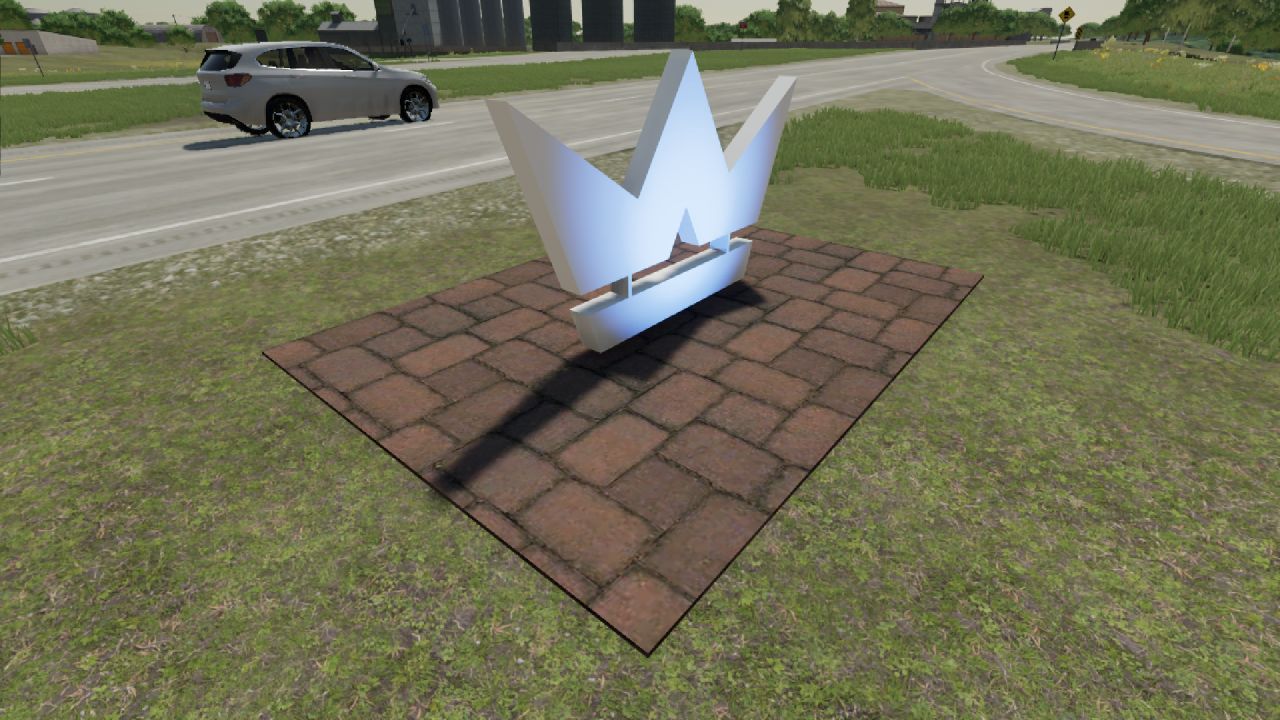 Logo 3D King UP FS22 - KingMods