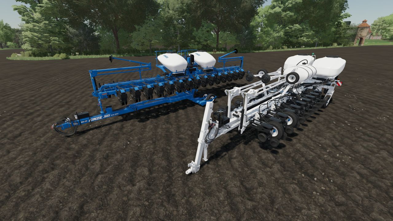 Kinze 3665 und 4905 Multifruit-Pflanzgefäße