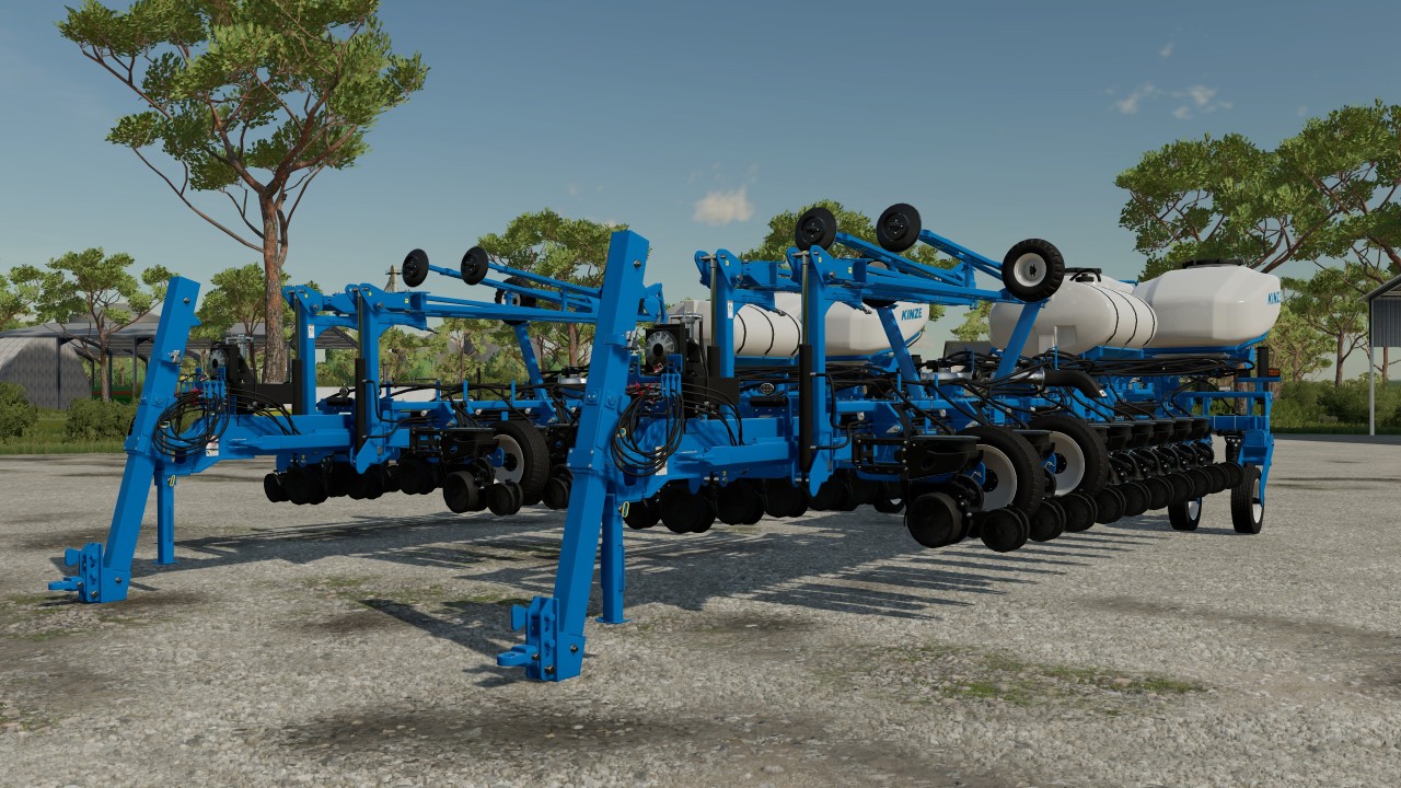 Kinze 4900 e 4905 Blue Drive 24 linhas