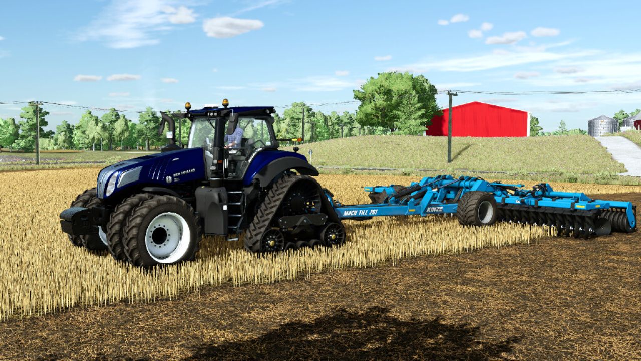 Kinze Mach Till et Degelman Pro-Till Pack