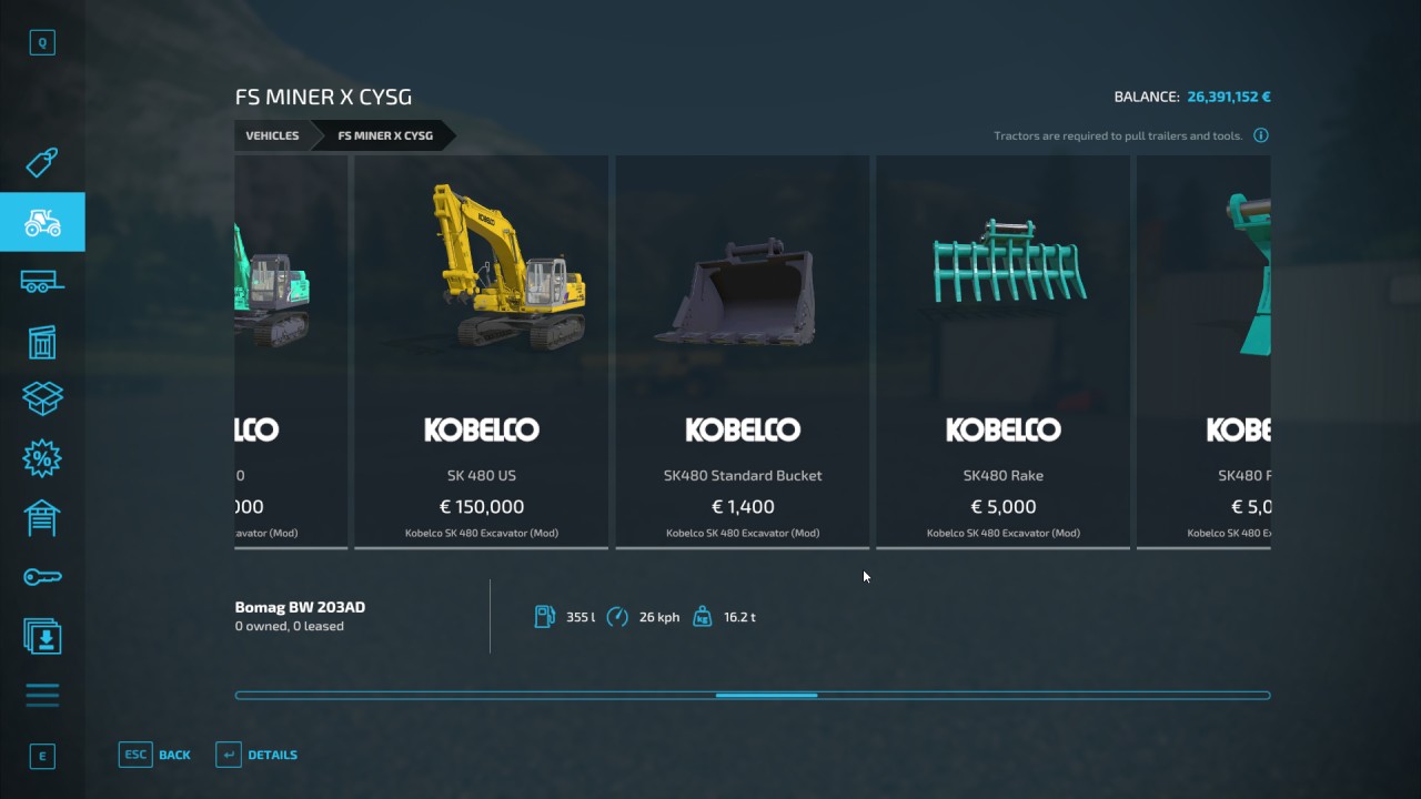 Escavatore Kobelco SK-480 50t