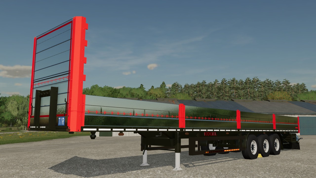 KÖGEL Autoload Flatbed Semi-trailer