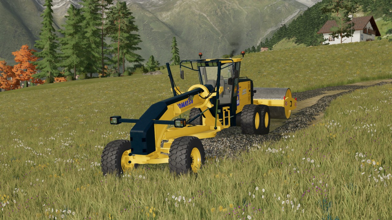 Komatsu GD-655 Motor Grader