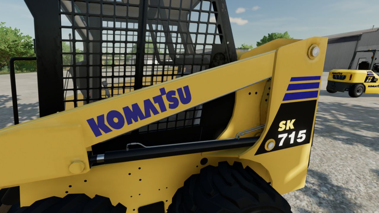 Miniładowarka Komatsu SK715-8
