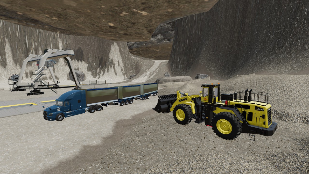 Komatsu WA-900 Mining Loader