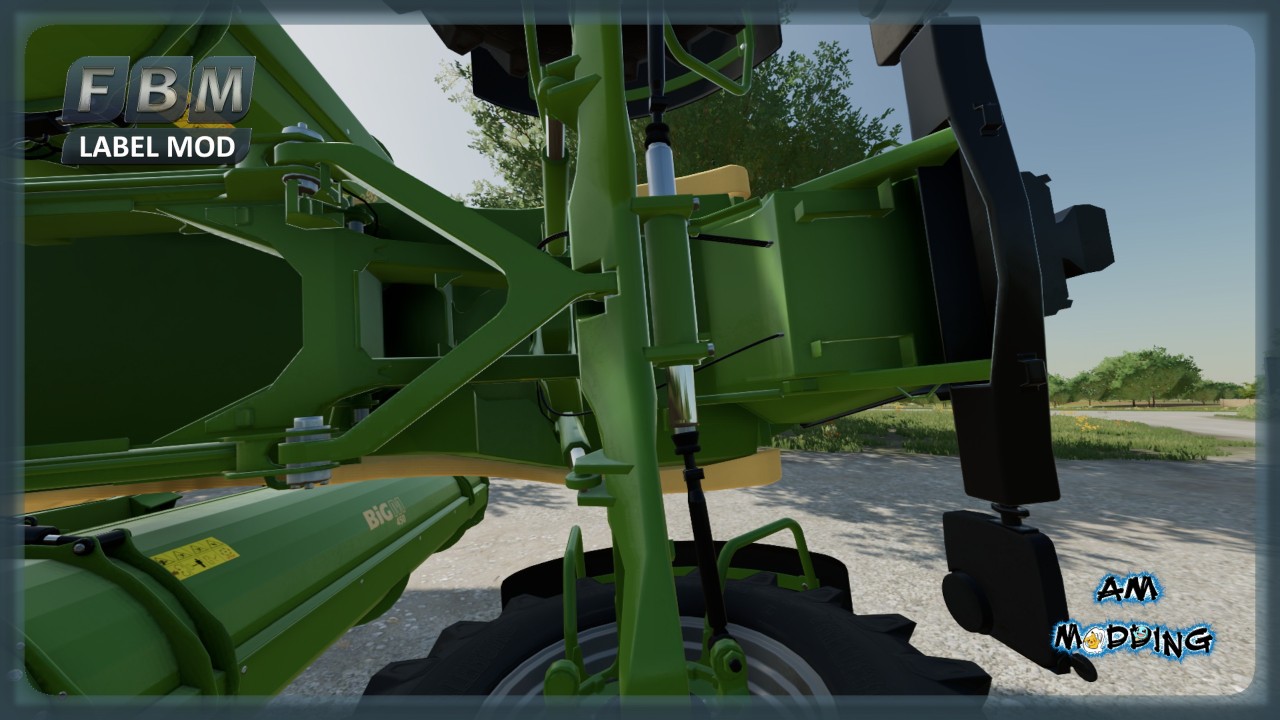 Krone Big M com PowerTakeoff