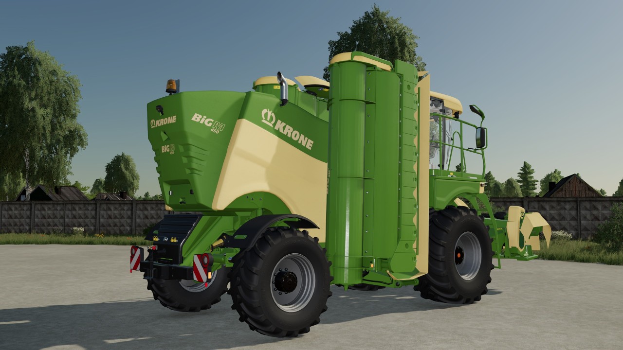 Krone Big M with PTO