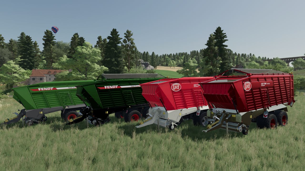 Krone BigM 450 & Tigo XR75D