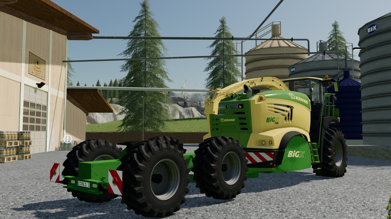 Krone Bigx1100 semi-trailer