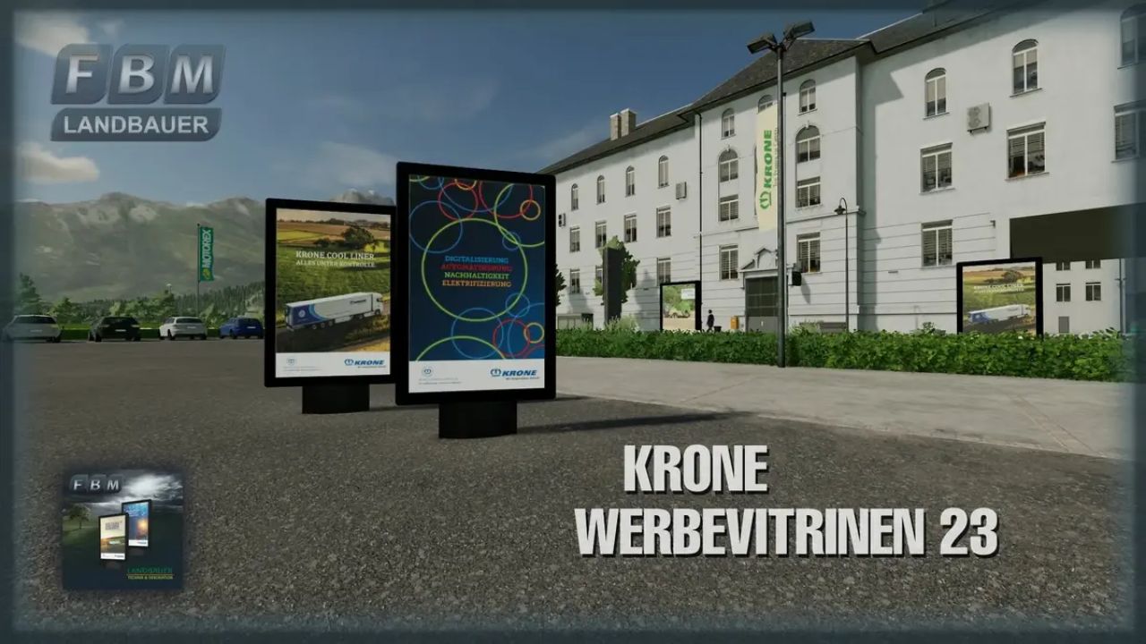 Krone II 23 Vetrina pubblicitaria