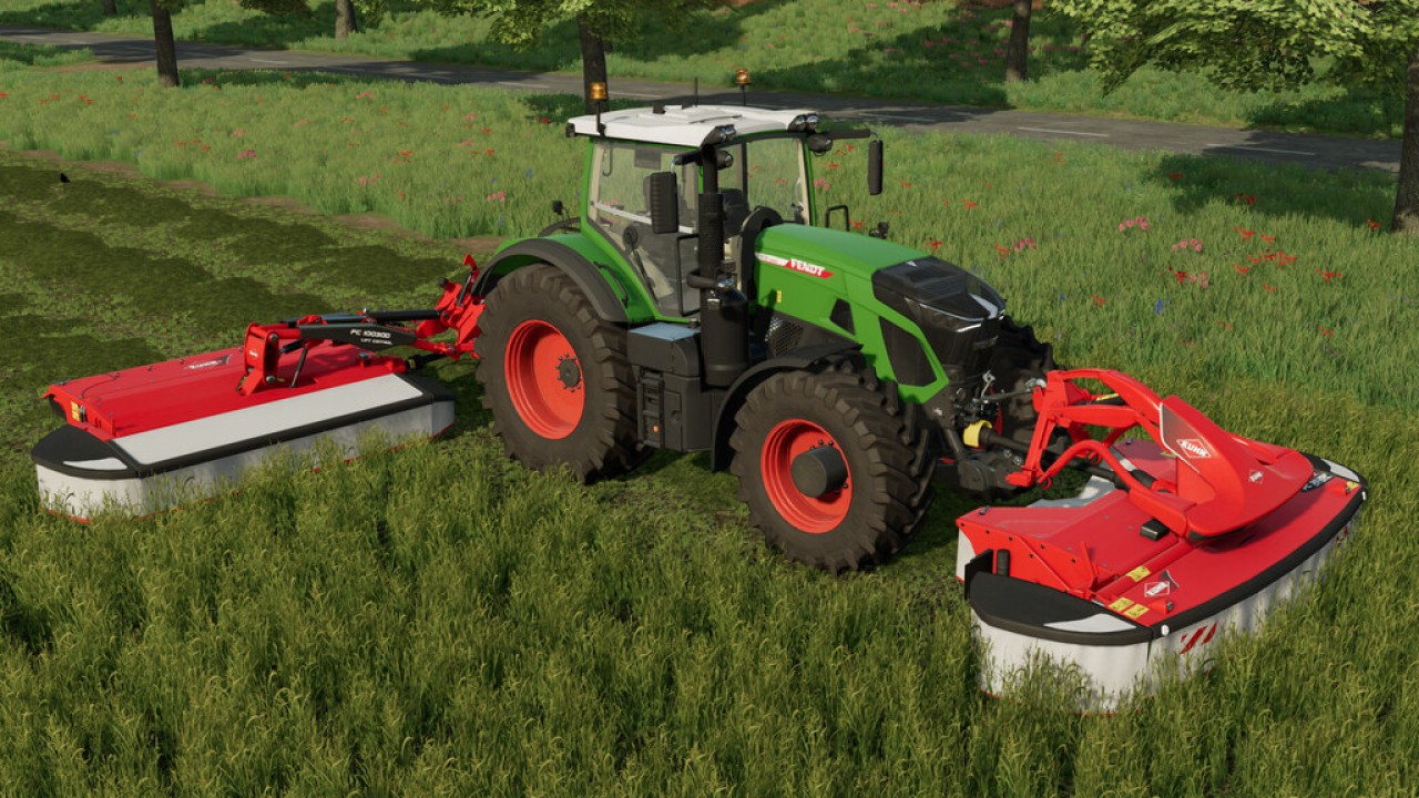 Kuhn And John Deere Mower Pack