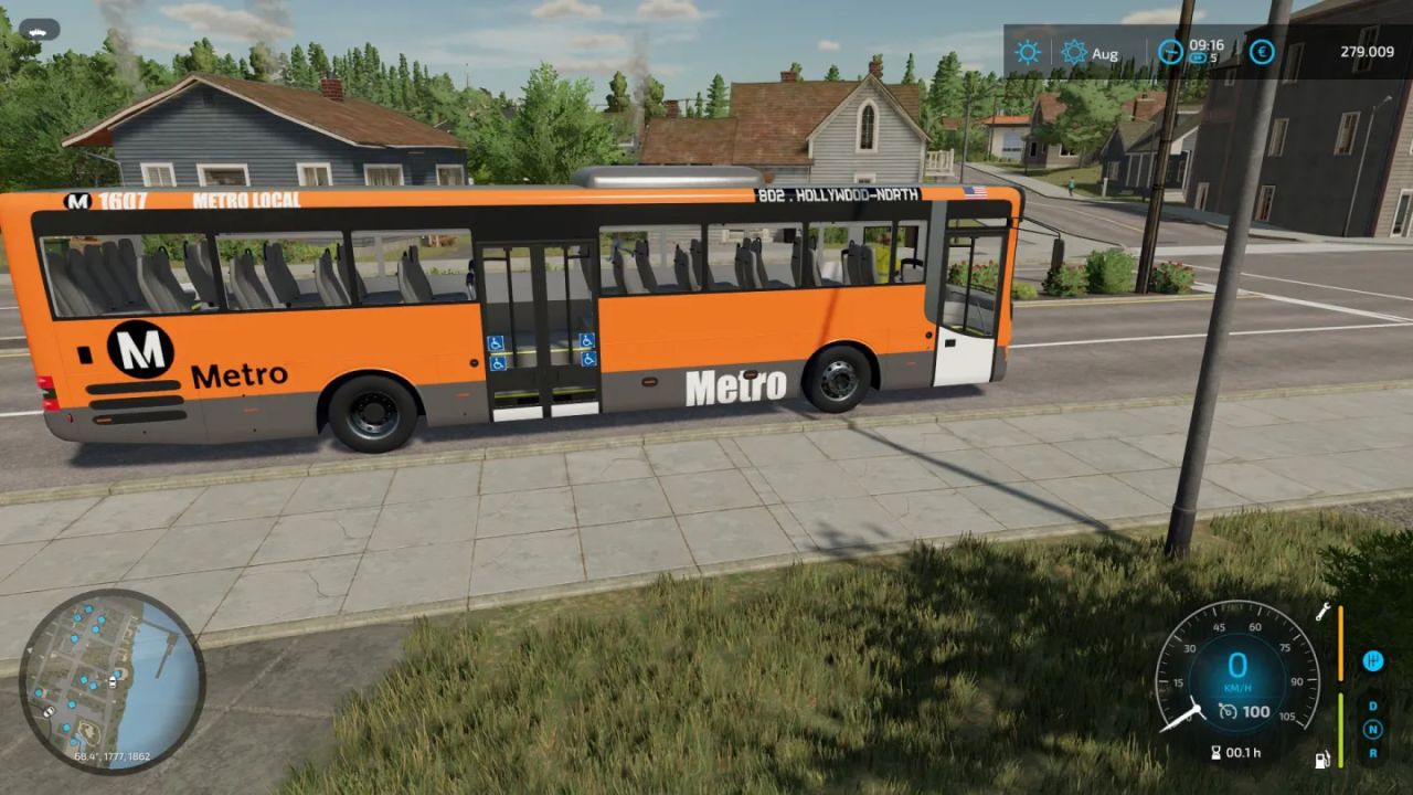 LA Metro BUS Skin