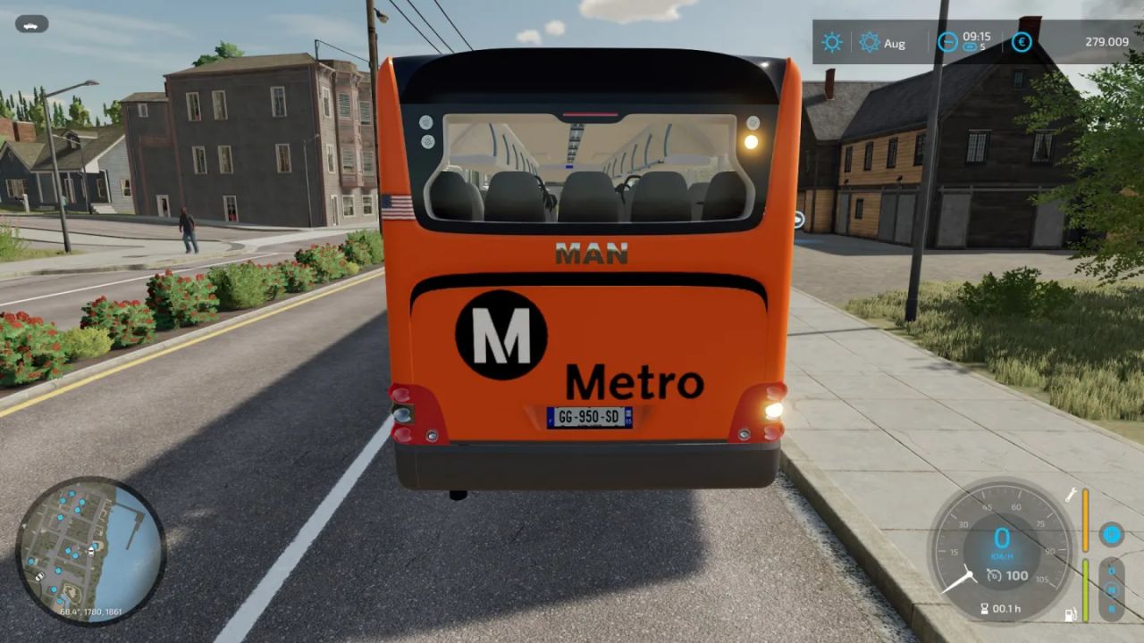 LA Metro BUS Skin