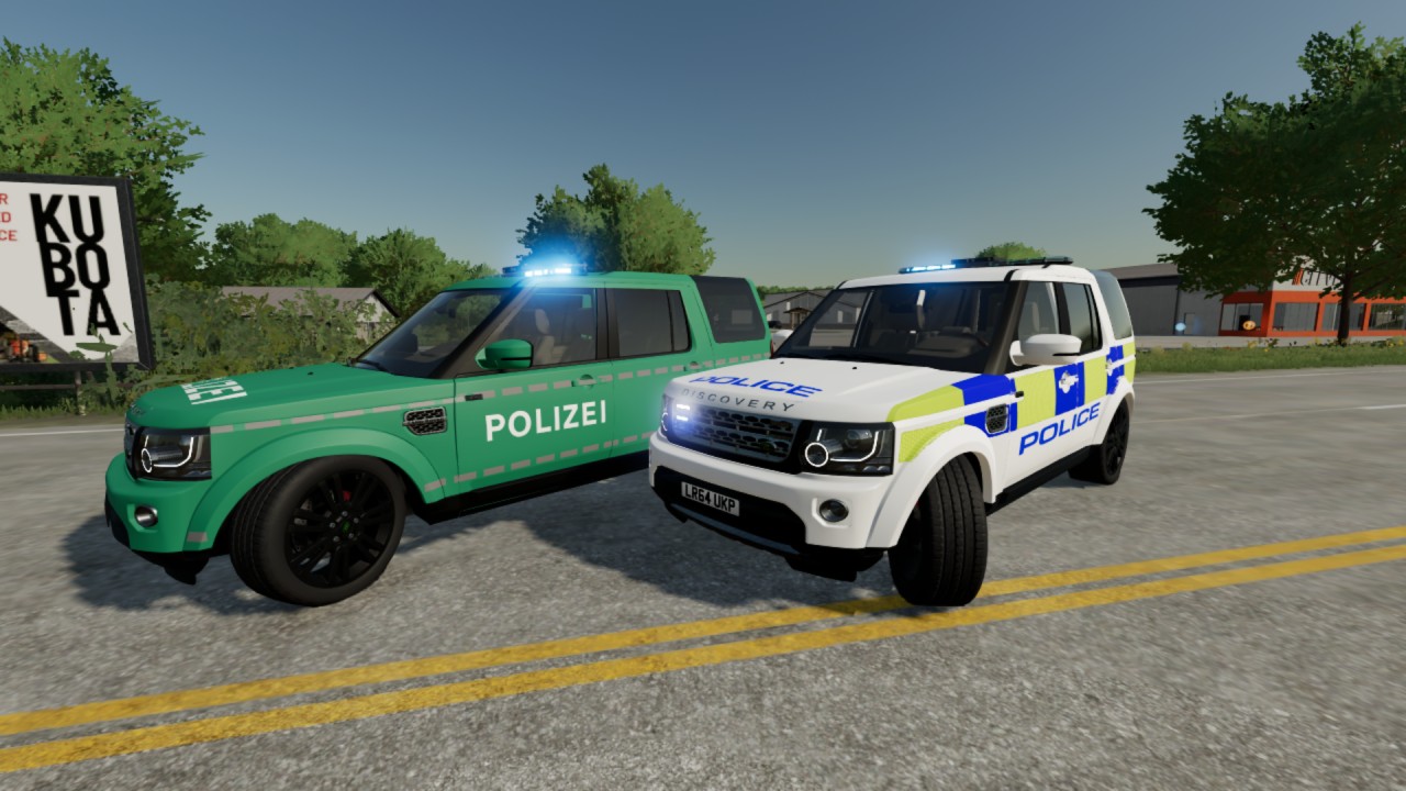 Land Rover Discovery 4 UK Police Edit