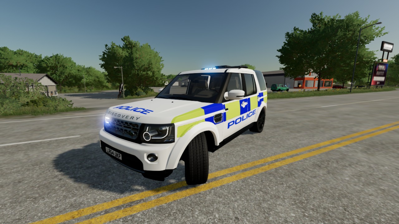 Land Rover Discovery 4 UK Police Edit