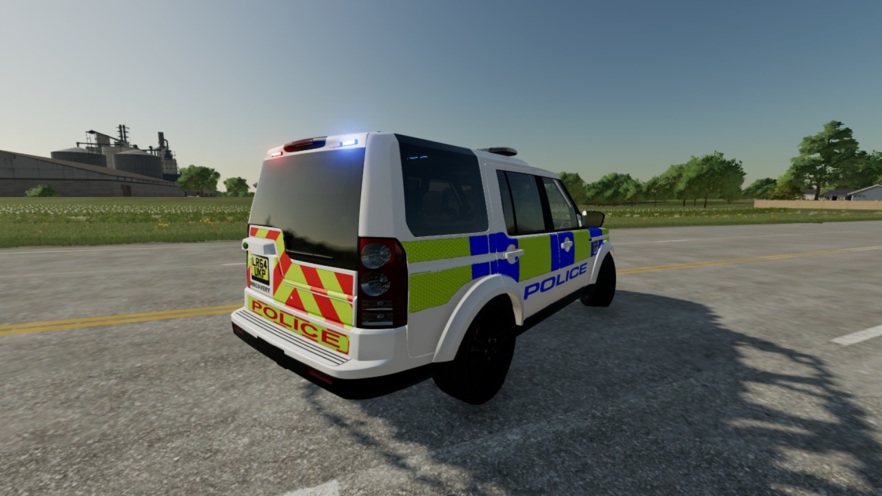 Land Rover Discovery 4 UK Police Edit