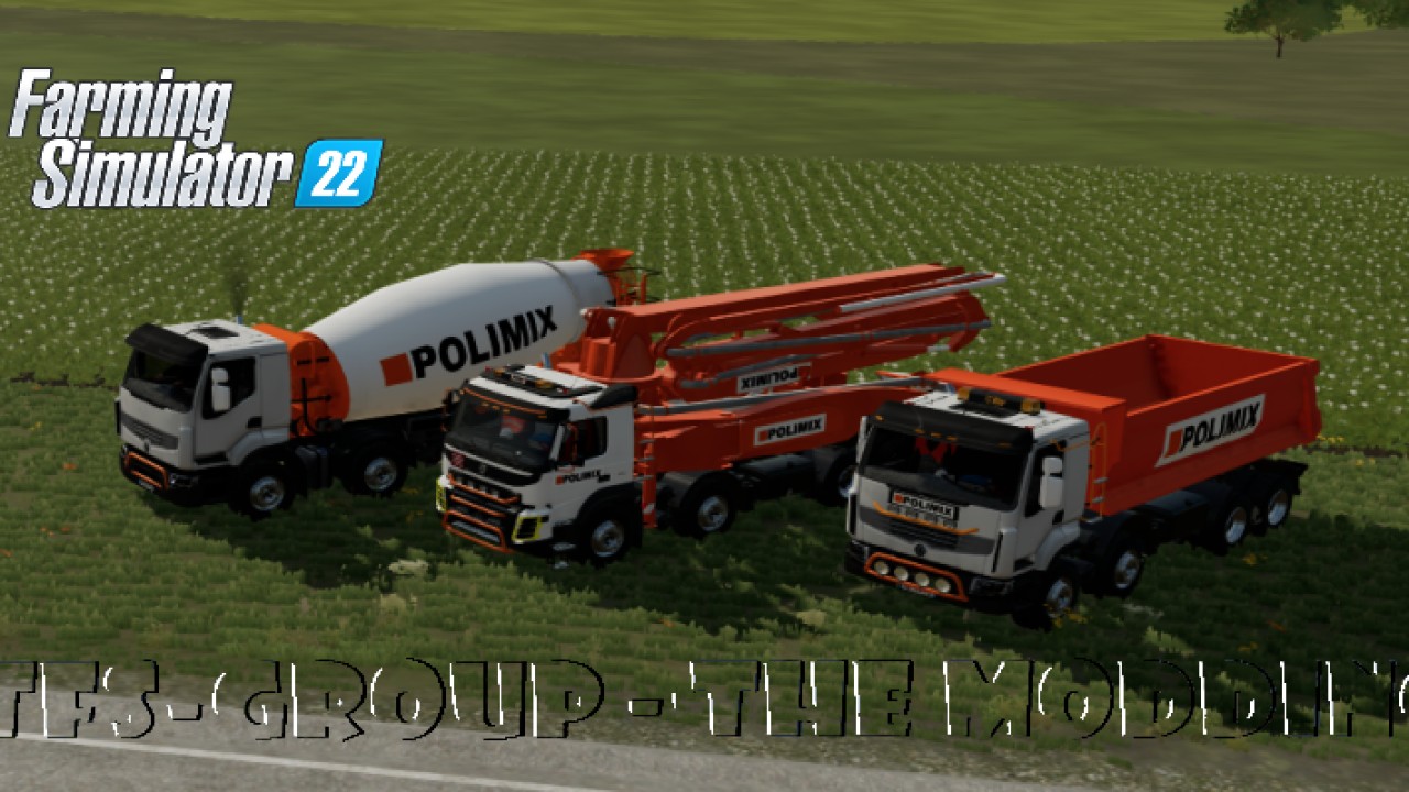 LANDER 8X4 BENNE POLIMIX