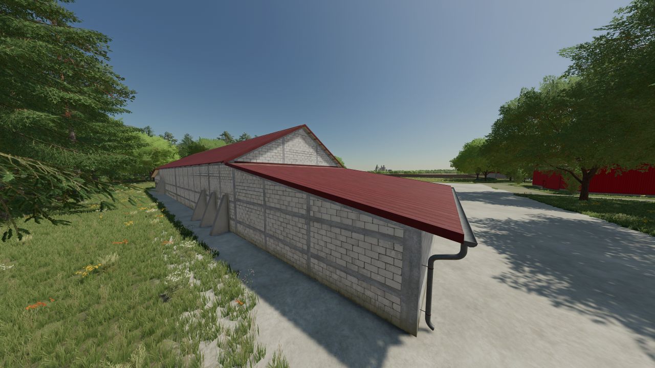 Large modern warehouse