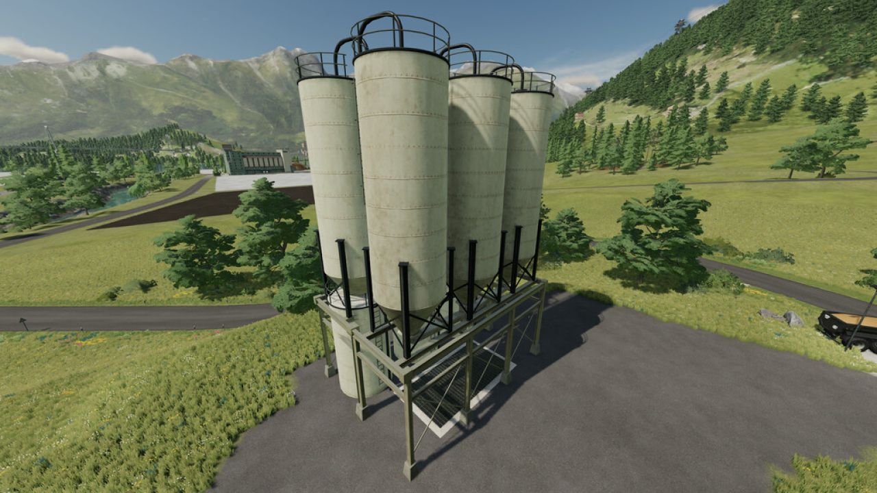 Large Multifruit Grain Silo