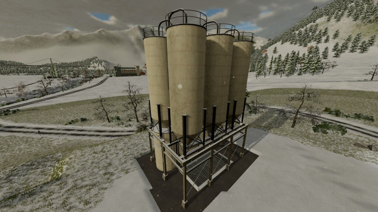 Large Multifruit Grain Silo