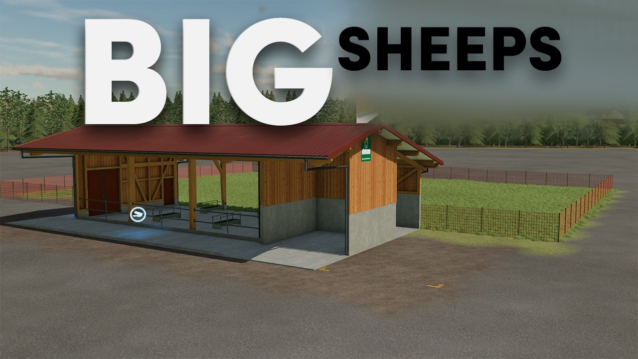 Large sheep pen