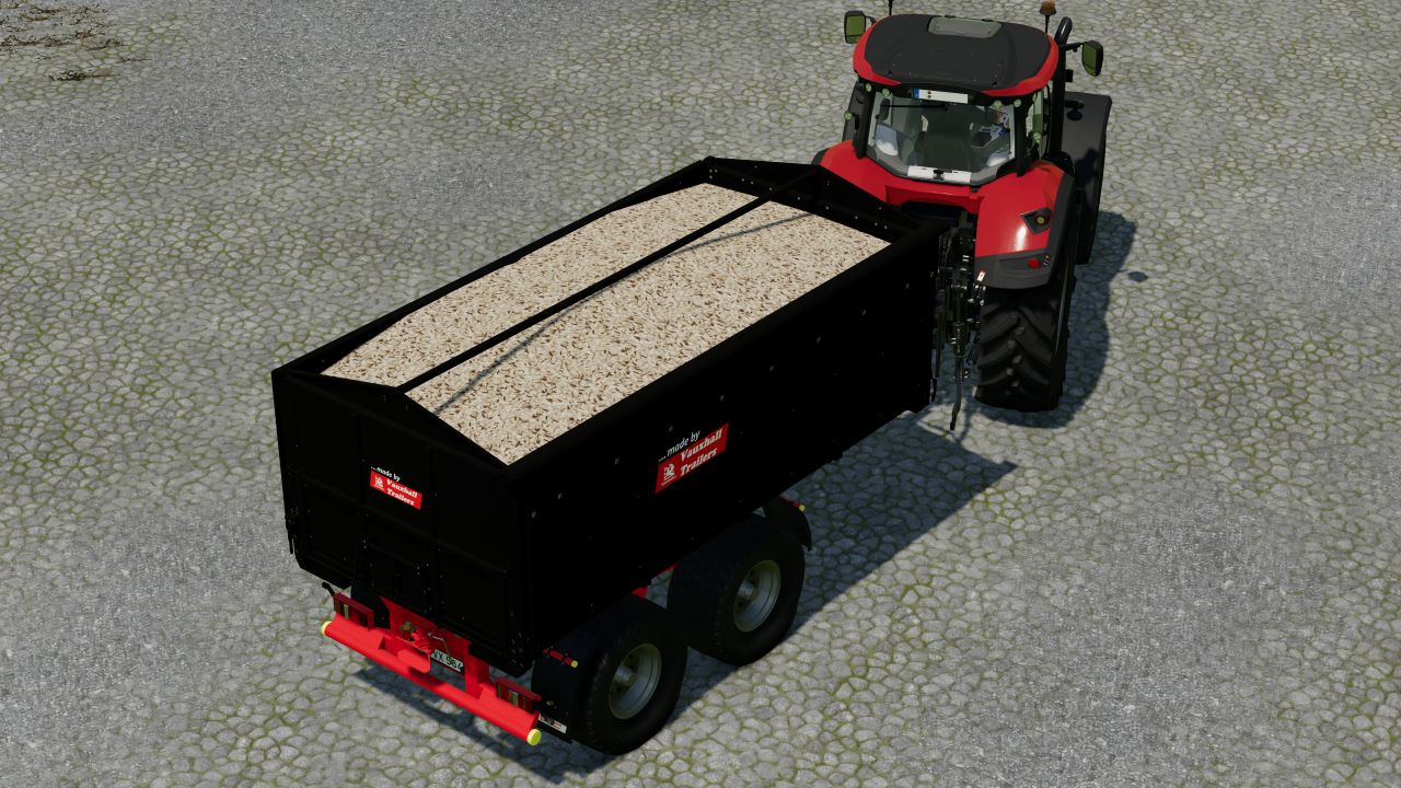 Large trailer for potatoes and sugar beets