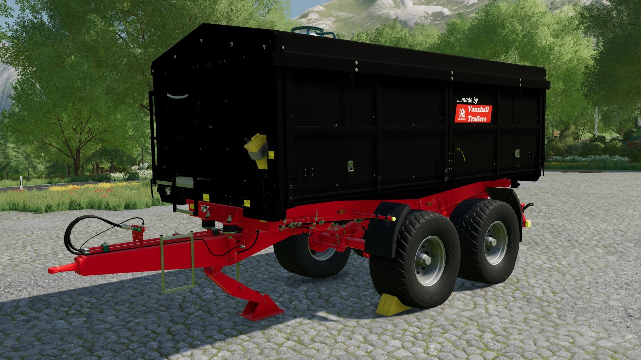 Large trailer for potatoes and sugar beets