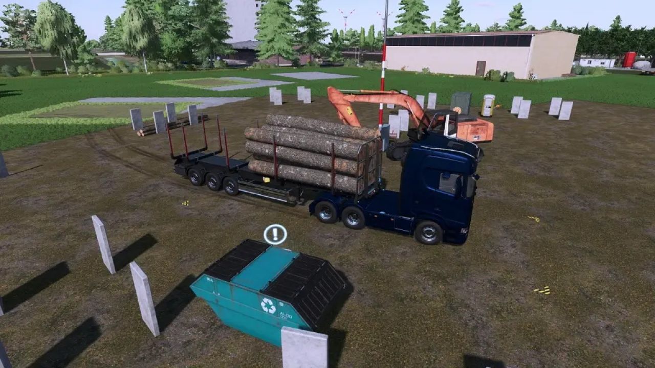 Large wood store