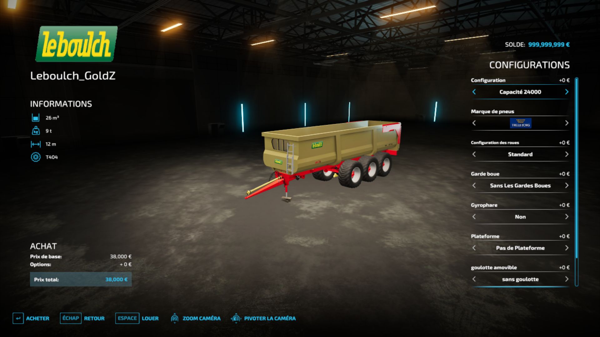 Leboulch Gold Z Pack