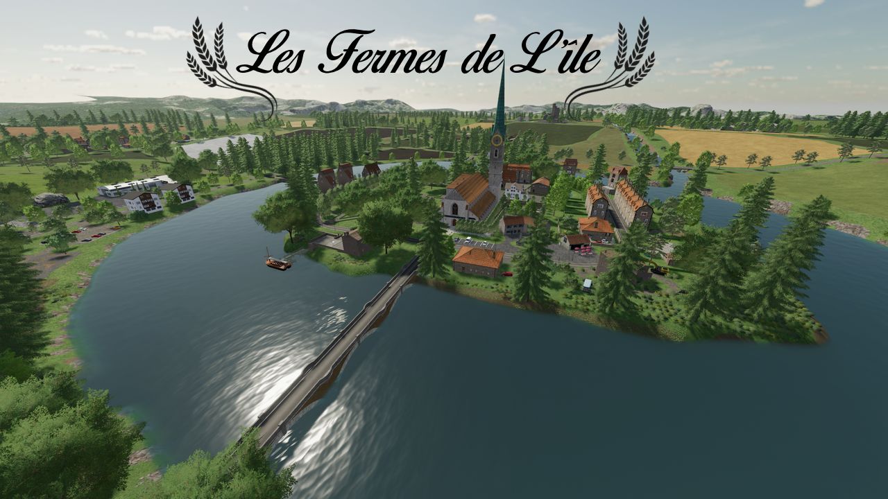 Les fermes de l'île