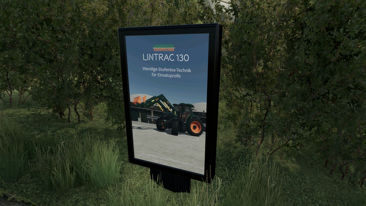 Werbedisplay Lintrac 23