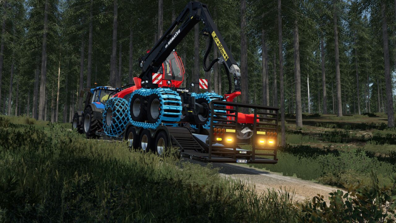 Lizard 3-Axle Machine Mover