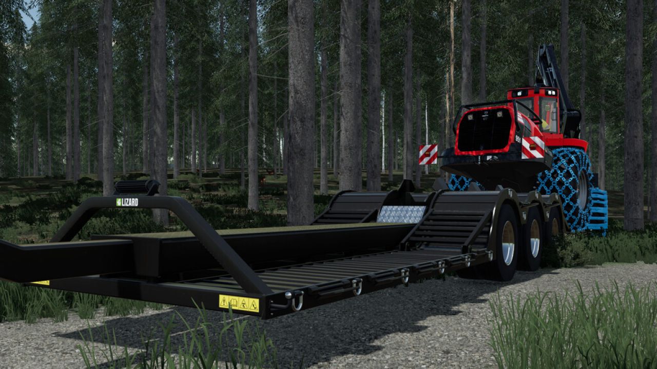 Lizard 3-Axle Machine Mover