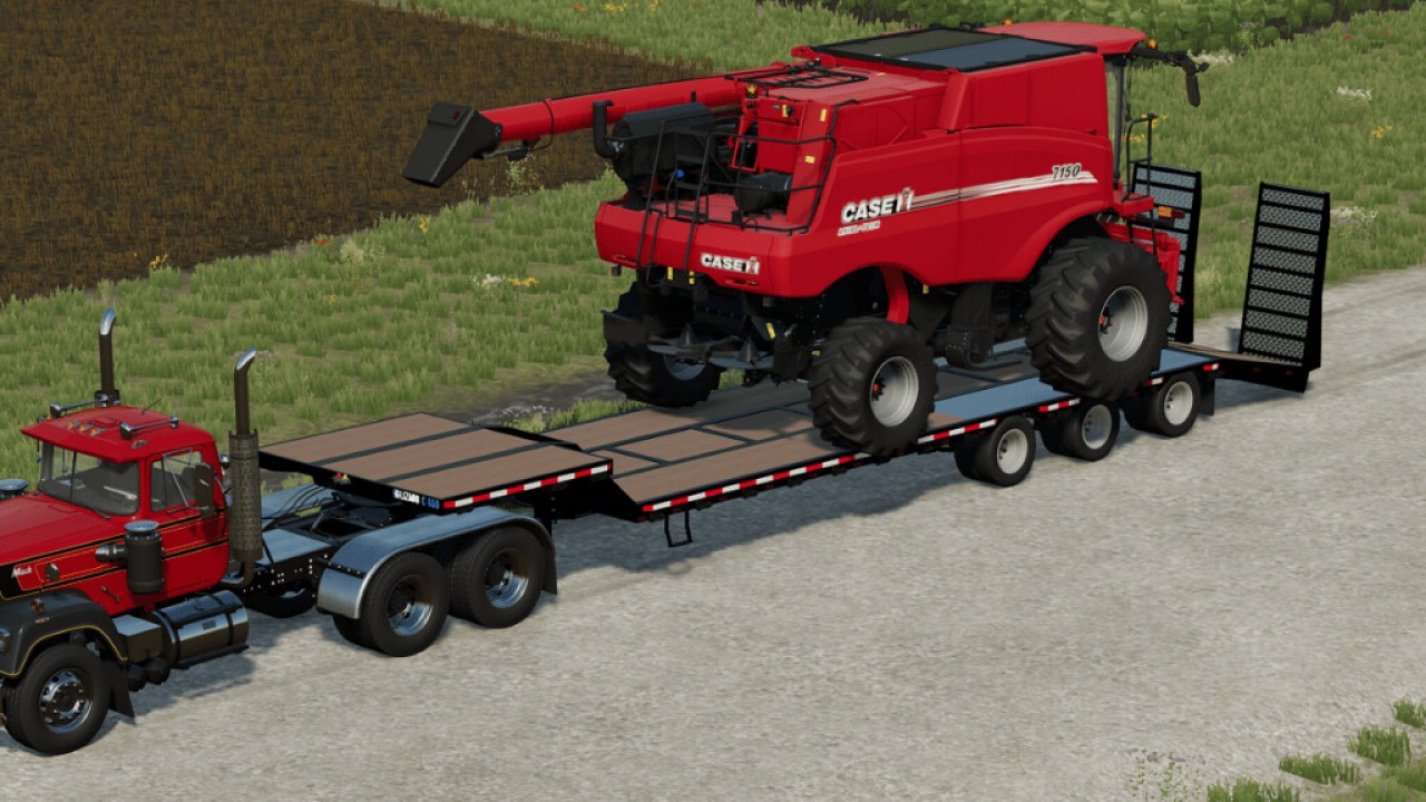 Lizard Klasa C 450/455/460 naczepa niskopodwoziowa