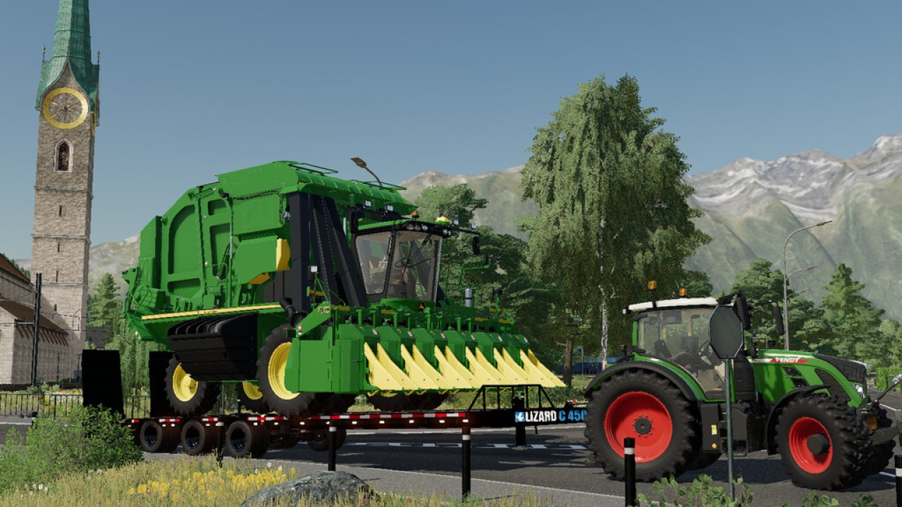 Lizard Klasa C 450/455/460 naczepa niskopodwoziowa