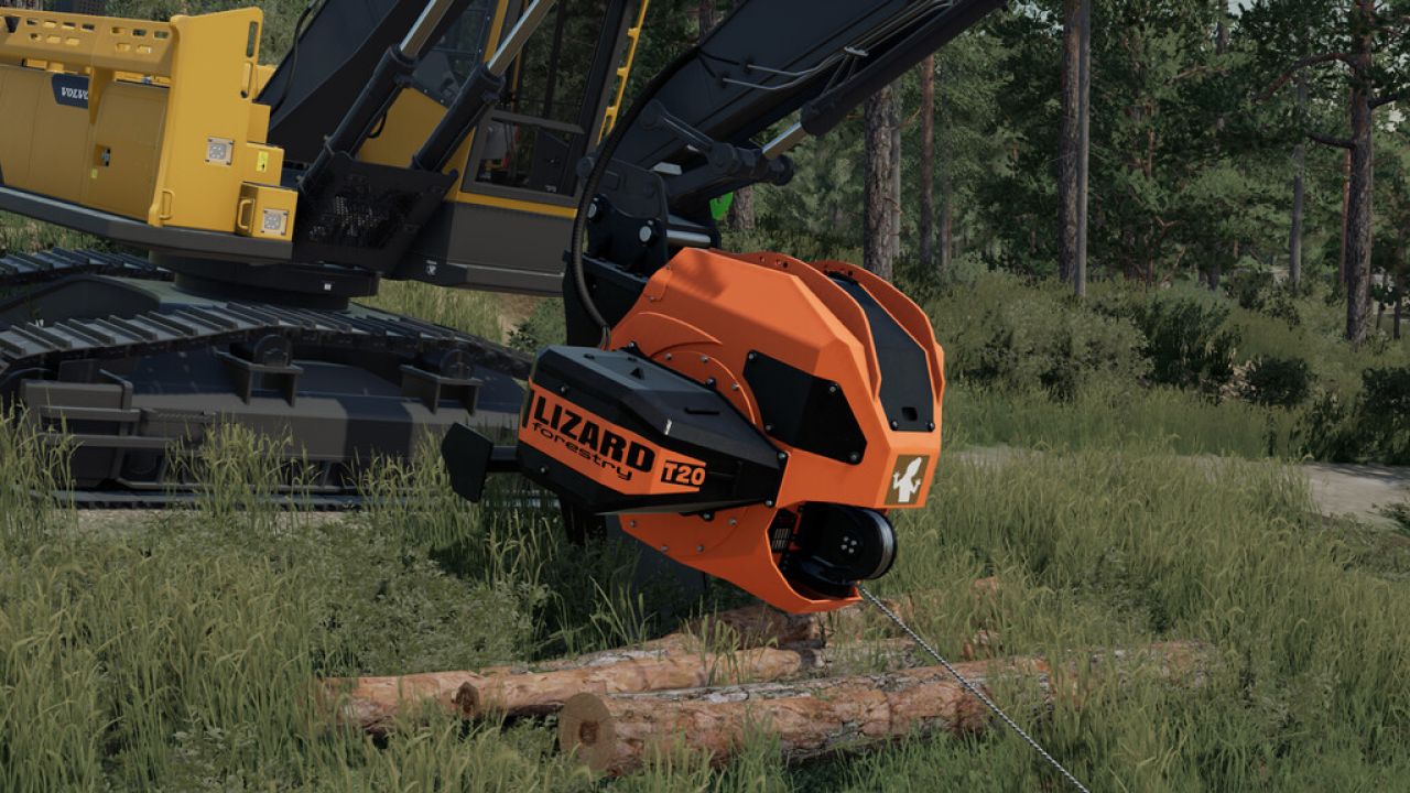 Лебедка Lizard Forestry T20