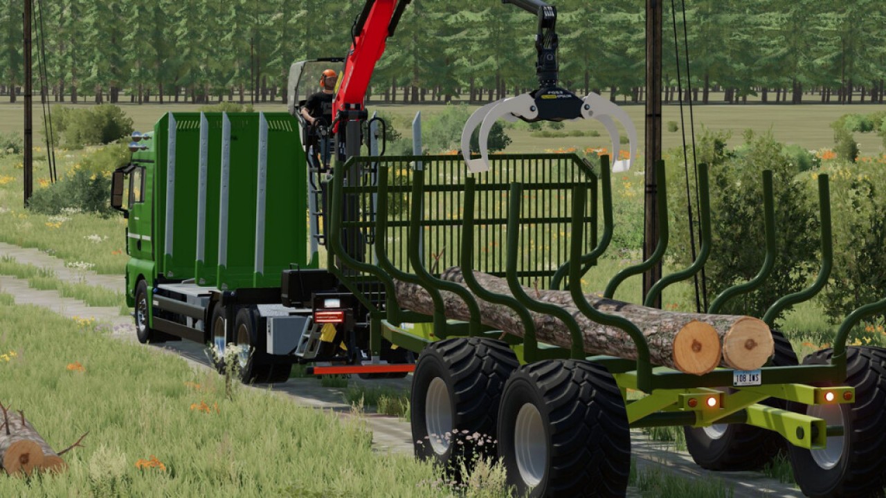 Lizard LT689 Lang Log Trailer