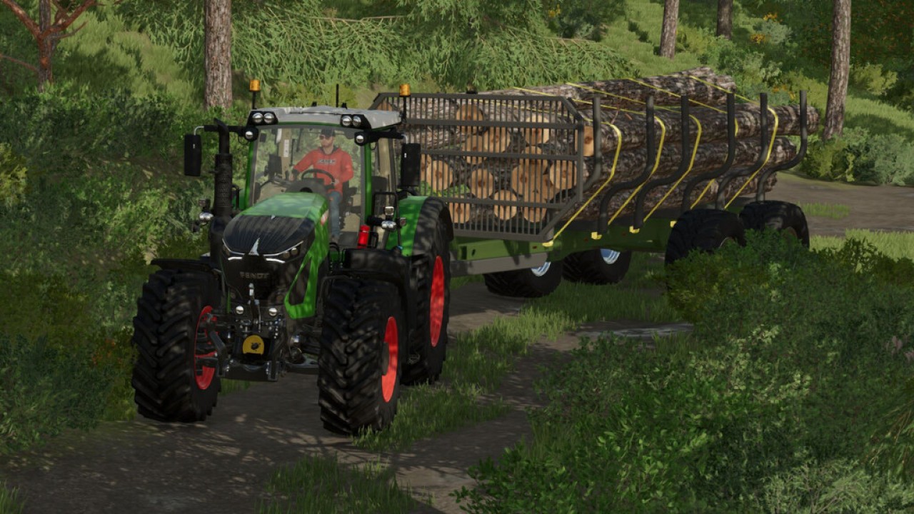 Lizard LT689 Long Log Trailer