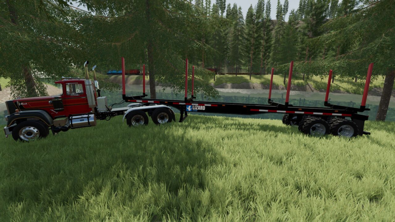 Lizard LT699 Sattelschlepper Log Trailer