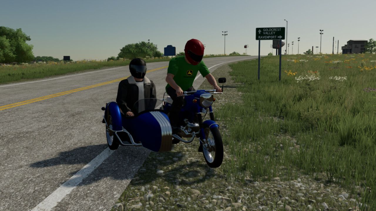 Lizard Motorcycle + SideCar