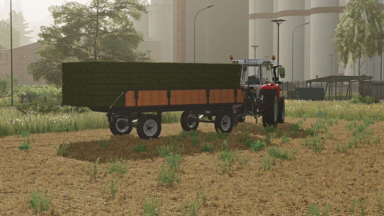 Lizard Small SquareBale Autoloadtrailer