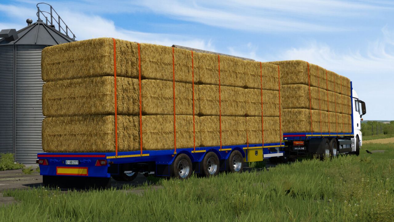 Lizard Straw Bale Trailer