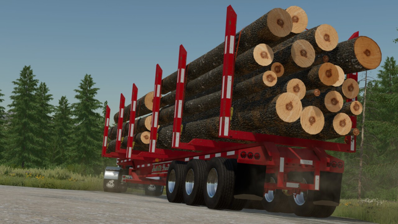 Lizard Tri Axle Log Trailer