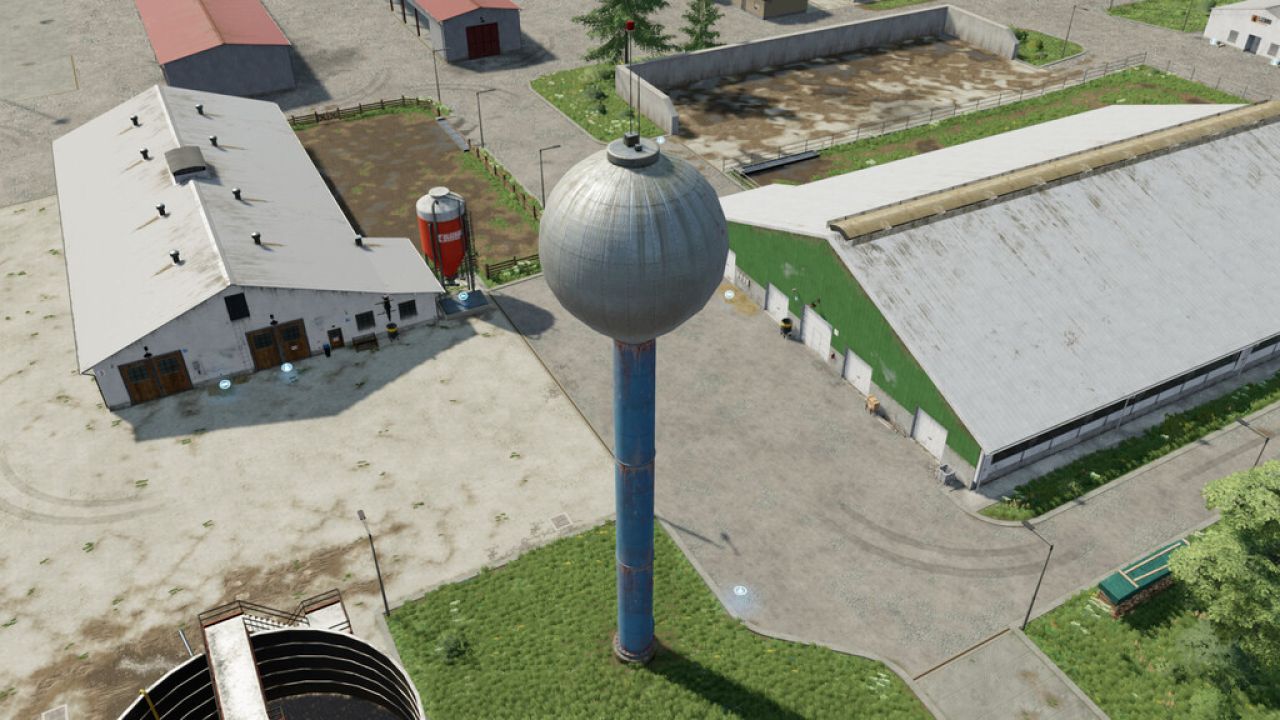 Lizard Water Tower FS22 - KingMods