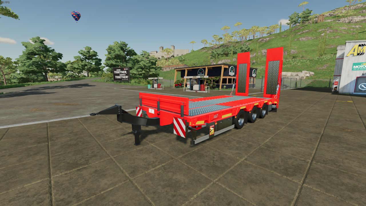 Transportador de equipamentos pesados ​​LOUAULT