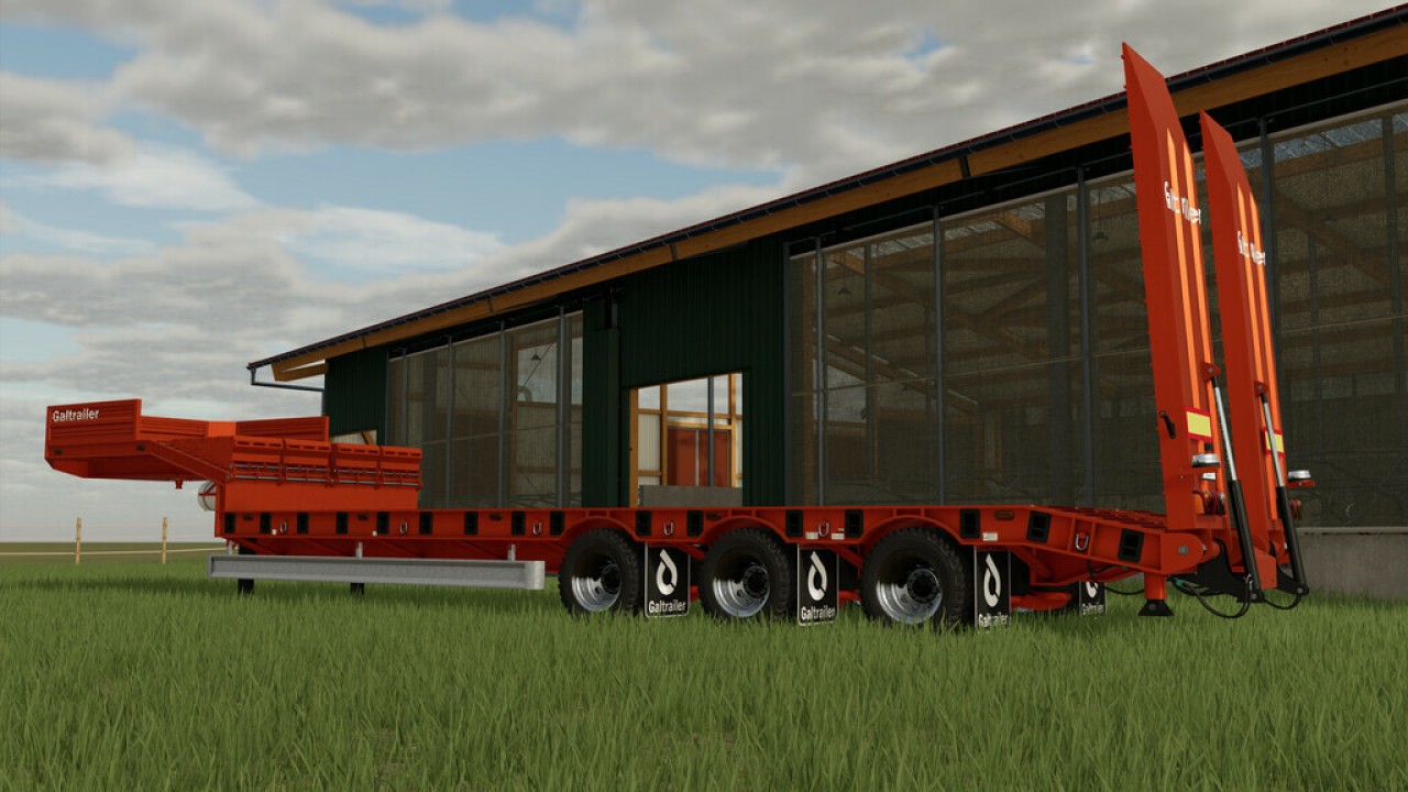 Low Loader Galtrailer