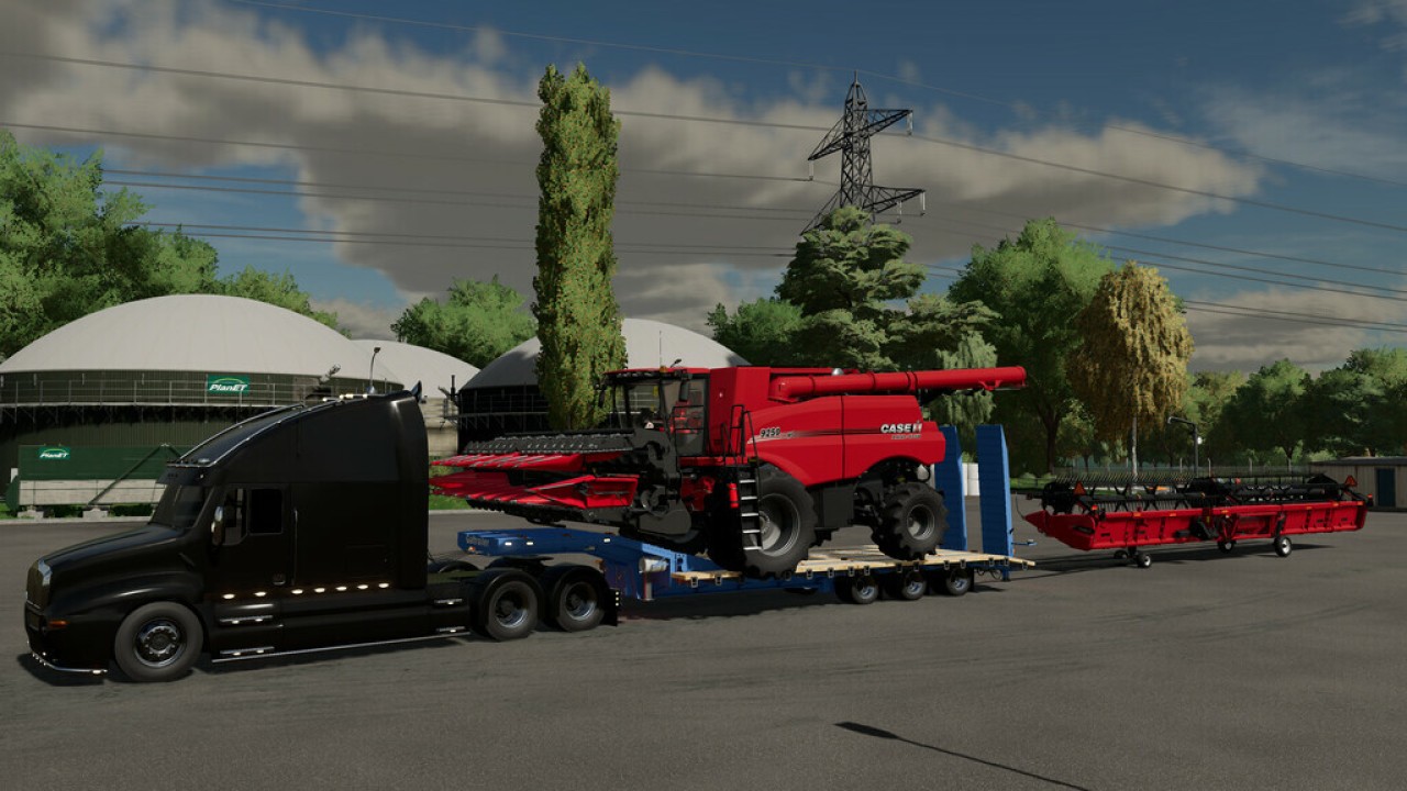 Low Loader Galtrailer