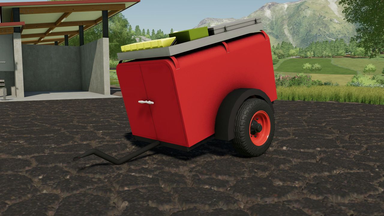 FS22: LSFT MZA - multipurpose trailer v 1.0.0.0 Fire department