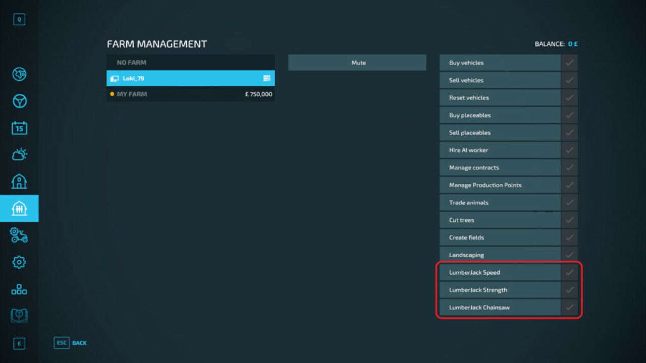 LumberJack FS22 KingMods